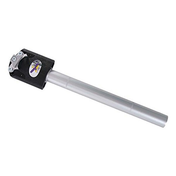 AIRWINGS Federsattelstütze "Comfort 1 plus" 40 mm Federweg, für Fahrergewicht 75-140 kg, max. Auszug 220 mm SB-verpackt 