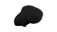 HABERLAND Sattelüberzug Velour Gepolstert, schwarz...