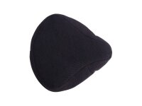 HABERLAND Sattelüberzug Velour Gepolstert, schwarz...