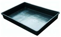 SW STAHL Auffangwanne Rechteckig, PVC, schwarz For...