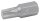 KS-TOOLS Bit "Classic" Innensechsrund, 10 mm Außen T27