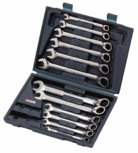 KS-TOOLS Ratschenschlüsselsatz "Gearplus" Ringmaul 12-tlg., beste