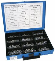 GESIPA Blindnietensortiment Standard, Aluminium /  im...