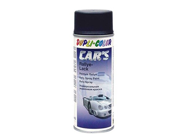 Matt-lack Schwarz 400 Ml Sprühdose Cars