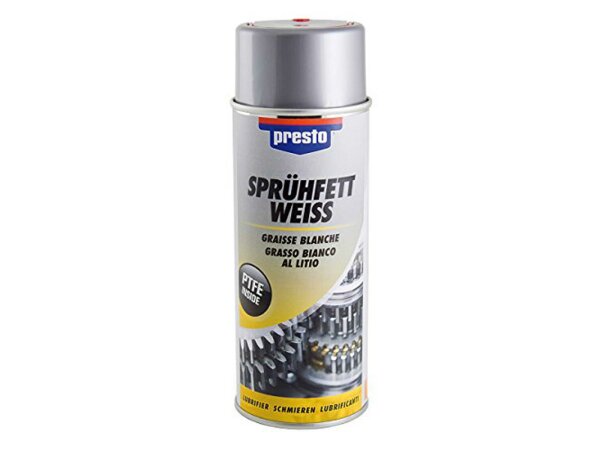 PRESTO Sprühfett Weiß, haftbeständiges S 400 ml Spraydose