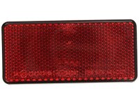HELLA Rückstrahler Maße: 94 x 44 x 6,5 m rot