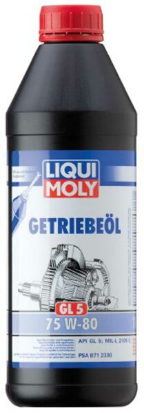 LIQUI MOLY Getriebeöl "GL5" SAE 75W-80,  1 l Flasche