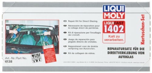 Scheibenkleber Liquifast Liqui Moly Set