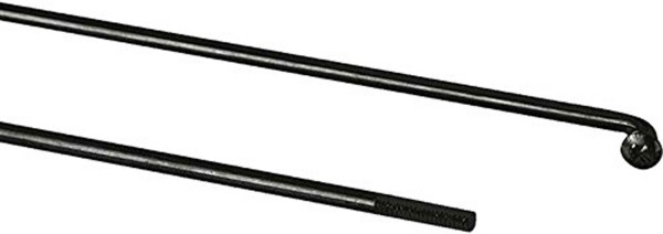 CLATCH Speiche Spezielle BMX Speichen, die durch ihre Flexibilität besonders haltbar sind 179 mm, schwarz, Paket: 50 Stück