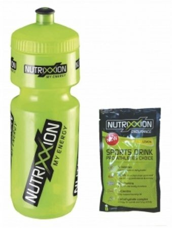 NUTRIXXION Starterset Portionsbeutel "Endurance Drink" , Trinkflasche (750 ml), je 1 x