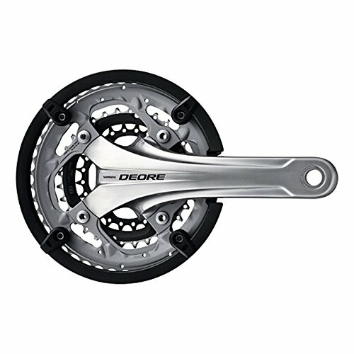 SHIMANO Kettenradgarnitur "Deore" FC-T611 Mod. 14 Hollowtech II, für 10-fach, 175 mm Kurbellänge, SB-verpackt Mit Innenl