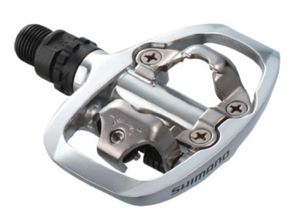 SHIMANO MTB-/Trekking-Systempedal "PD-A520" SPD-System, einseitig, inkl. Pedalplatten Wartungsarme, gedichtete Kompaktac
