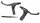 SHIMANO Bremshebel "BL-R550L" Für Flachlenker , schwarz Satz rechts und links