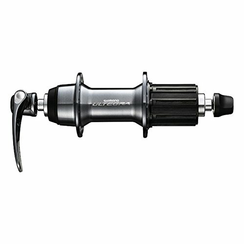 SHIMANO Kassetten-H.R.-Nabe "Ultegra" FH-6800 Mod. 14 SB-verpackt, mit Hohlachse / Schnellspanner,10/11-fach, grau Einba