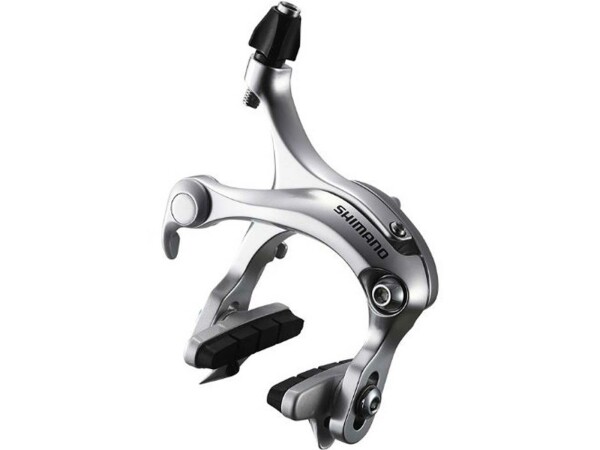 SHIMANO Rennbremse "BR-R650" SB-verpackt , Dual-Pivot Design, 57 mm Schenkellänge, Cartrige Bremsschuhe, Shimano Super S