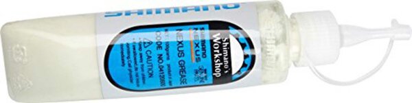 SHIMANO Ersatz für "Nexus Inter-7 (SG-7C15 / SG-7C16 / SG-7C18)" 7-Gang mit Rücktrittbremse Fett für Nabe, (Tube à 100 g)