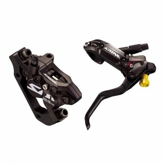 SHIMANO Scheibenbremse "Saint BR-M820 und BL-M820" Hydraulisch , Postmount, Metal Pads, kpl. mit Hebel ohne Bremsscheibe