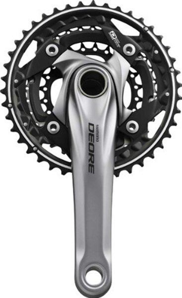 SHIMANO Kettenradgarnitur "Deore" FC-M610 Mod. 2014 26/36/48 Z., Hollowtech II, SB-verpackt mit Innenlager, nicht für Ke