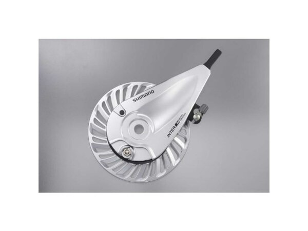 SHIMANO Rollenbremse "BR-IM80" SB-verpackt, für Vorderrad Neues Design, verbesserte Bremskraft, inkl. Zubehör vorn