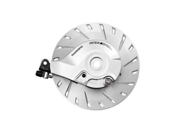 SHIMANO Rollenbremse "BR-IM80" SB-verpackt, für Vorderrad Neues Design, verbesserte Bremskraft, inkl. Zubehör hinten für SG-8R