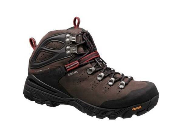 SHIMANO Touringschuh "SH-MT91" Obermaterial: Nubukleder und Gore-Tex-Memran, Laufsohle : neue griffige, abriebfeste Vibr