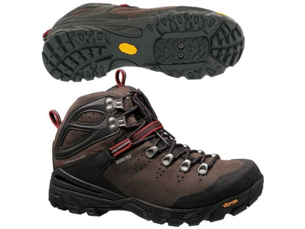 SHIMANO Touringschuh "SH-MT91" Obermaterial: Nubukleder und Gore-Tex-Memran, Laufsohle : neue griffige, abriebfeste Vibr