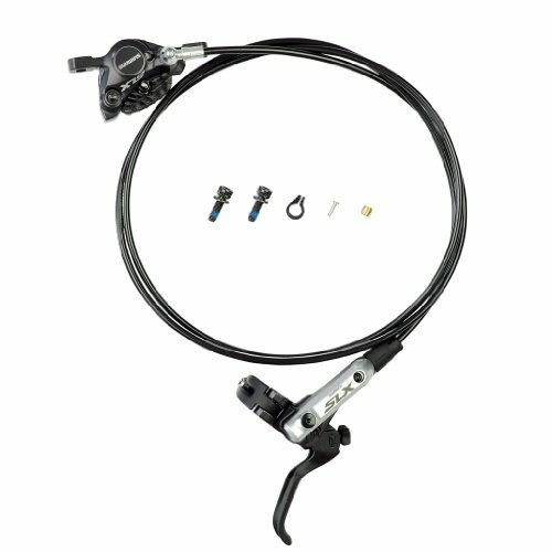 SHIMANO Scheibenbremse "SLX" BR-M 675 und BL-M 675 Hydraulisch, mit neuer ICE TEC Kühlungs Technologie, schwarz Für Post