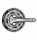 SHIMANO Kettenradgarnitur "Deore LX" FC-T671 Mod. 13 SB-verpackt, Hollowtech II, 175 mm Kurbellänge, für 10-fach Für Ket
