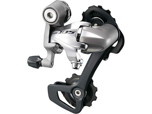 SHIMANO Schaltwerk "105" RD-5701 10-fach, SB-verpackt langer Käfig, silber