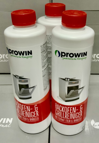 proWin Backofenreiniger 500ml Grillreiniger & Ofenreiniger Herdreiniger