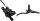 SHIMANO Scheibenbremse "Altus" BR-M 355 und BL-M 355 Mod. 15 SB-verpackt, hydraulisch, schwarz mit Bremshebel und Bremss