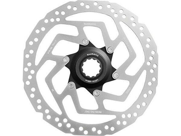 SHIMANO Bremsscheibe "SM-RT 20" Mod. 15 SB-verpackt, Center Lock , nur für organische Bremsbeläge geeignet 180 mm