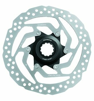 SHIMANO Bremsscheibe "SM-RT 20" Mod. 15 SB-verpackt, Center Lock , nur für organische Bremsbeläge geeignet 160 mm