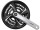 KRG TX 801 48/38/28 170 mm silber FC-TX 801 4-kant 7/8-fach mit  KSS