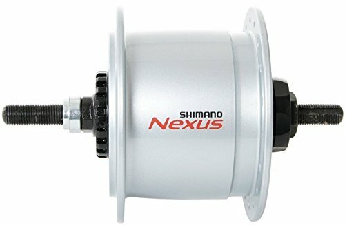 SHIMANO Nabendynamo "Nexus" DH-C6000 Mod. 15 SB-verpackt, Vollachse, für Rollenbremse (0.317.030/5) 6 V / 3 W, ohne Scha