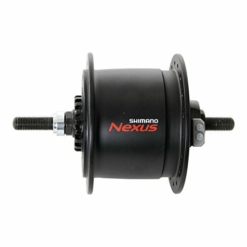 SHIMANO Nabendynamo "Nexus" DH-C6000 Mod. 15 SB-verpackt, Vollachse, für Rollenbremse (0.317.030/5) 6 V / 3 W, ohne Scha
