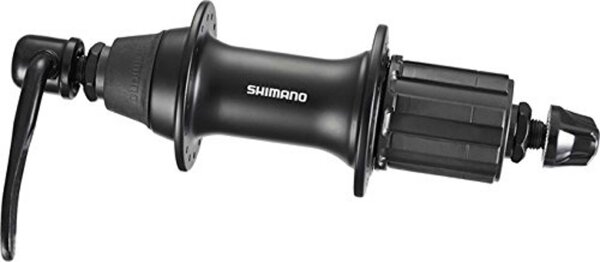 24" Hinterrad Nabe: Shimano "Acera", 8-/9-fach , Hohlachse, schwarz