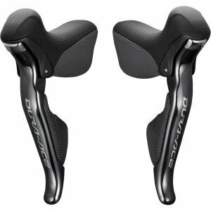 SHIMANO Schalt-/Bremshebel "Dura Ace DI2" ST-9070 Mod. 13 SB-verpackt , Carbon Bremshebel, programmierbare Multi-Shift-F