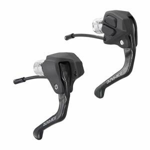 SHIMANO TT/Triathlon-Schalt-/Bremshebel "Dura Ace DI2" ST- 9071 Mod. 13 SB-verpackt , Carbon Bremshebel, direkter Zugrif