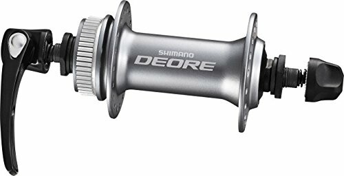 VR-Nabe Shimano Deore HBM-615AS 100mm, 36 Loch, Centerlock, silber, SNSP