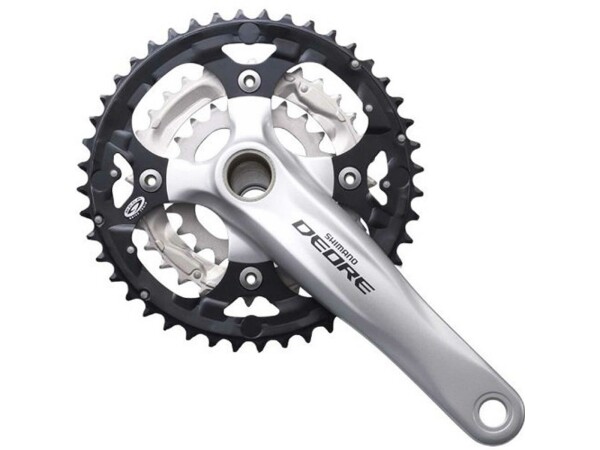 SHIMANO Kettenradgarnitur "Deore" FC-M612 Mod. 2014 22/30/40 Z., Hollowtech II, SB-verpackt Mit Innenlager, ohne Kettens