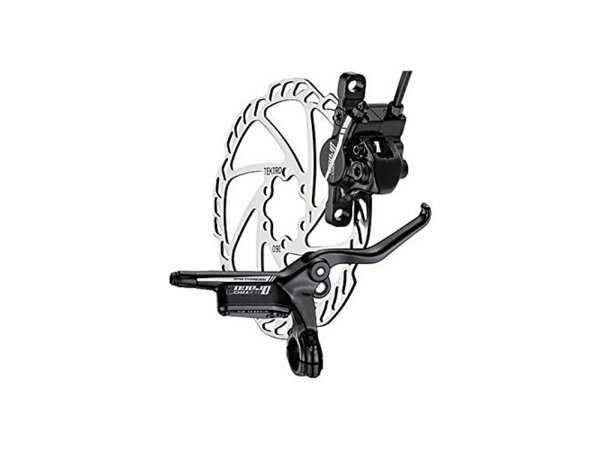 TEKTRO Scheibenbremse "Draco 2" Hydraulisch, duale Kolbenrückstellung, SB-verpackt Einfacher Belagwechsel, Polygonbremss