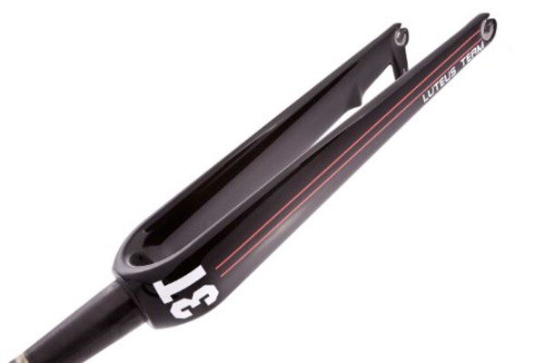 3T Cyclocross-Gabel "Luteus TEAM" 28" 700C, Tapered 1 1/8" auf 1.5, Ahead, Carbon, SB-verpackt, Schaftlänge 300 mm , ger