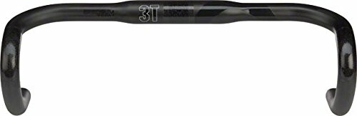 3T Rennlenker "Ergosum TEAM Stealth" Mod. 15 Carbon, 31,8 mm Lenkerklemmung, Höhe 128 mm, Tiefe 89 mm SB-verpackt , mit 