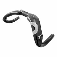 3T Track-Rennlenker "Scatto LTD" Mod. 15 High modulus Carbon, 31,8 mm Lenkerklemmung SB-verpackt Griffweite 370 mm, Höhe