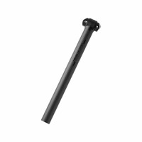 3T Patentsattelstütze "Ionic 0 TEAM Stealth" Mod. 15 Carbon, Kopf Alu, Gewicht 200 g (Ø 31,6mm / 280 mm), 0 mm Setback S
