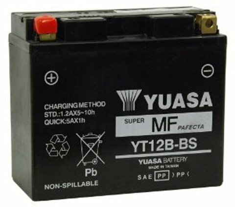 Batterie Yuasa Yt12b-bs = 51291 Mtf Wartungsfrei