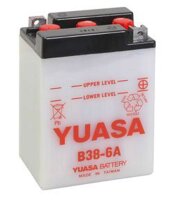 Batterie "B38-6A" Yuasa, Standar