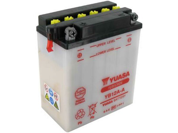 Batterie "YB12A-A" ETN: 512 011 012 Yuasa, Standar