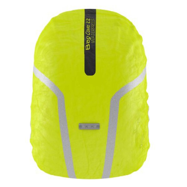 WOWOW Regenschutzhaube "Bag Cover 2.2" SB-verpackt, für Rucksäcke, mit Reflexstreifen 100 % wasserdicht mit verschweißte